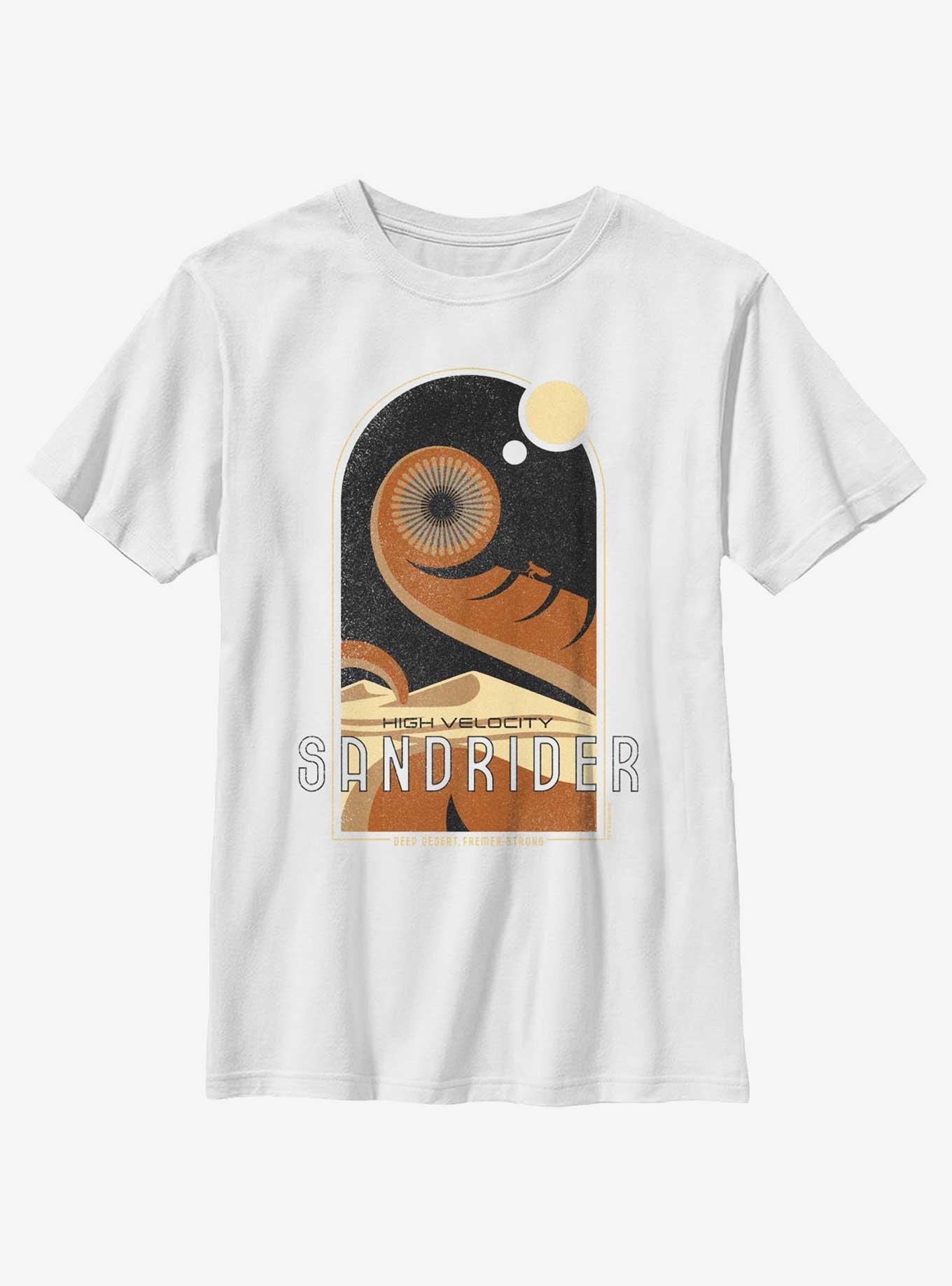 Dune: Part Two High Velocity Sandrider Youth T-Shirt, , hi-res