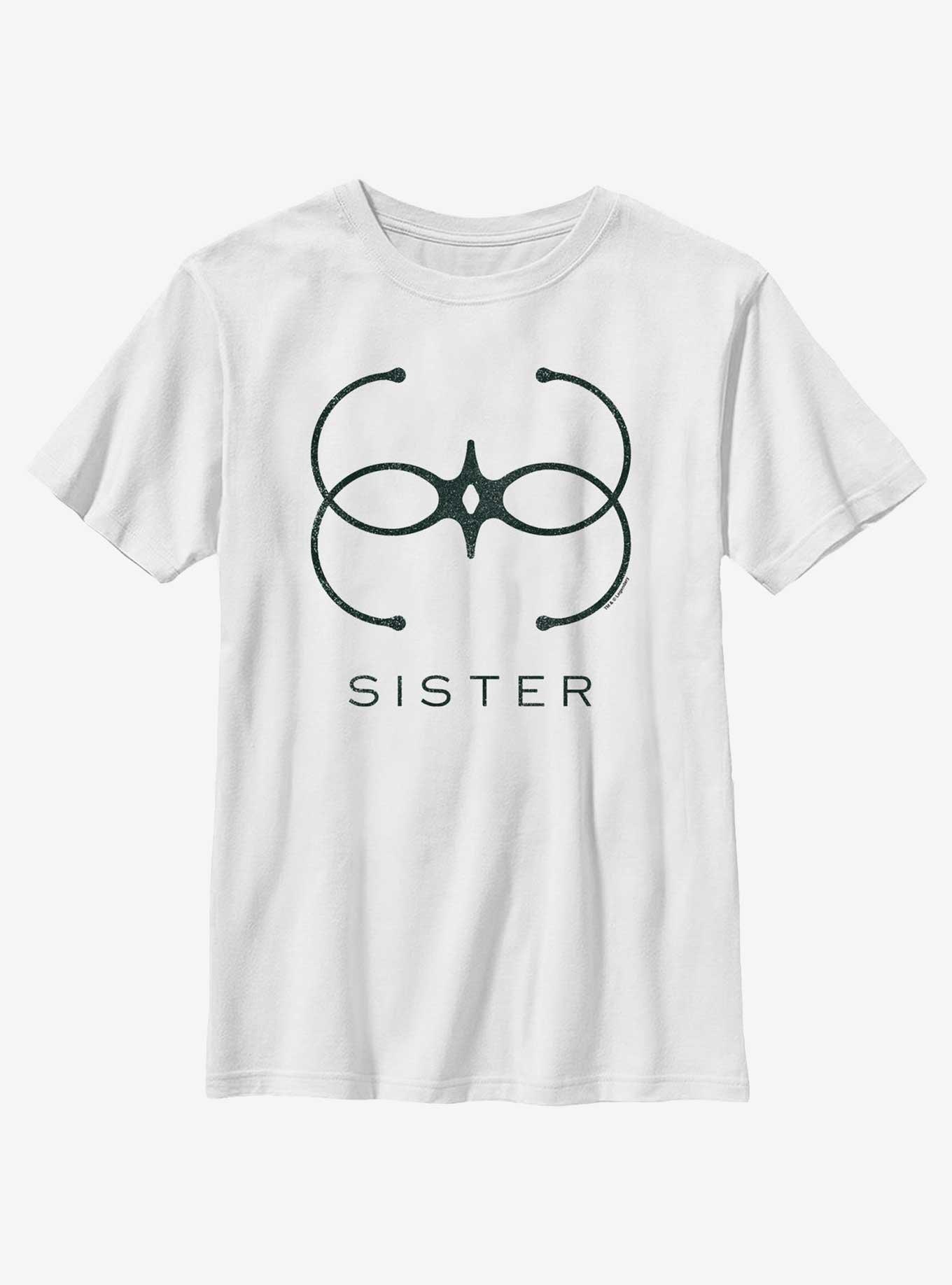 Dune: Part Two Sister Sigil Youth T-Shirt, WHITE, hi-res