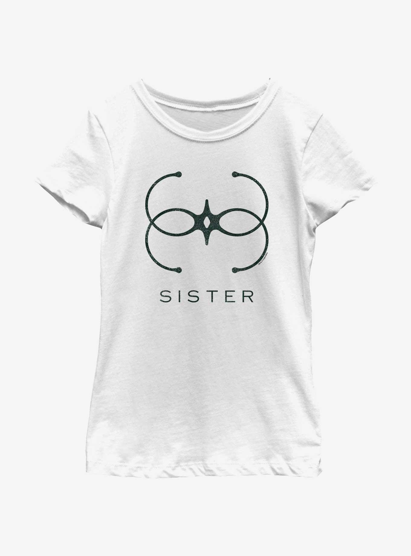 Dune: Part Two Sister Sigil Youth Girls T-Shirt, WHITE, hi-res