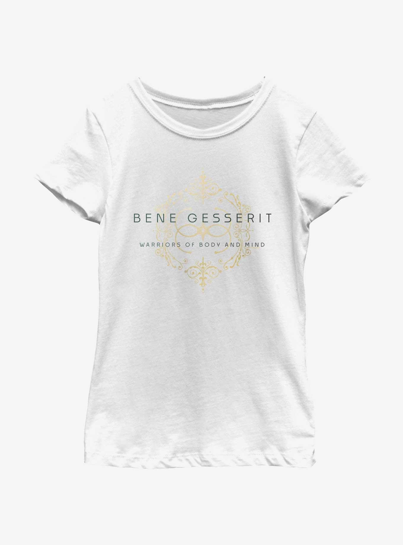 Dune: Part Two Bene Gesserit Sigil Youth Girls T-Shirt, WHITE, hi-res