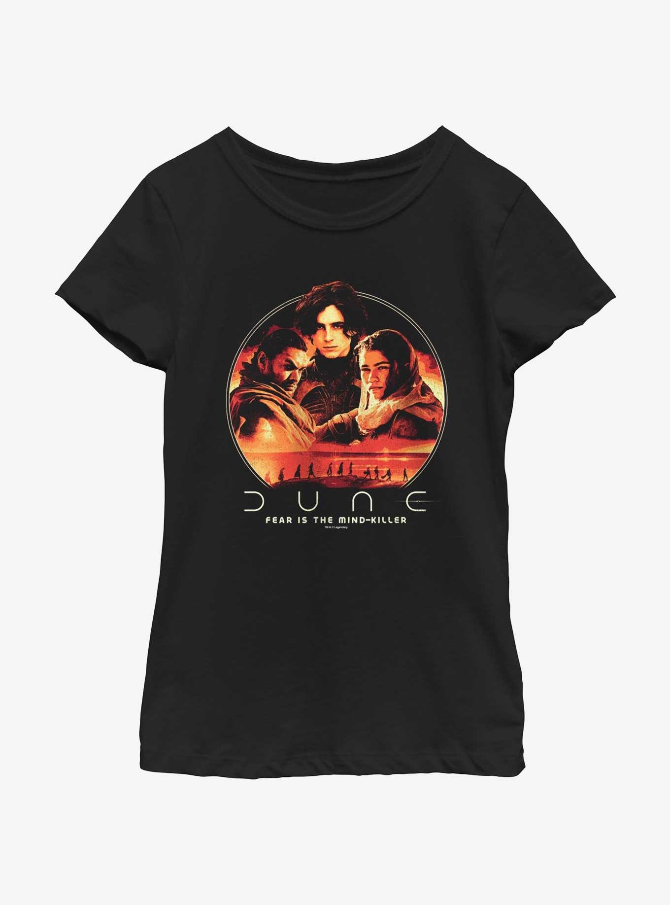 Dune: Part Two Fear Is The Mind-Killer Youth Girls T-Shirt