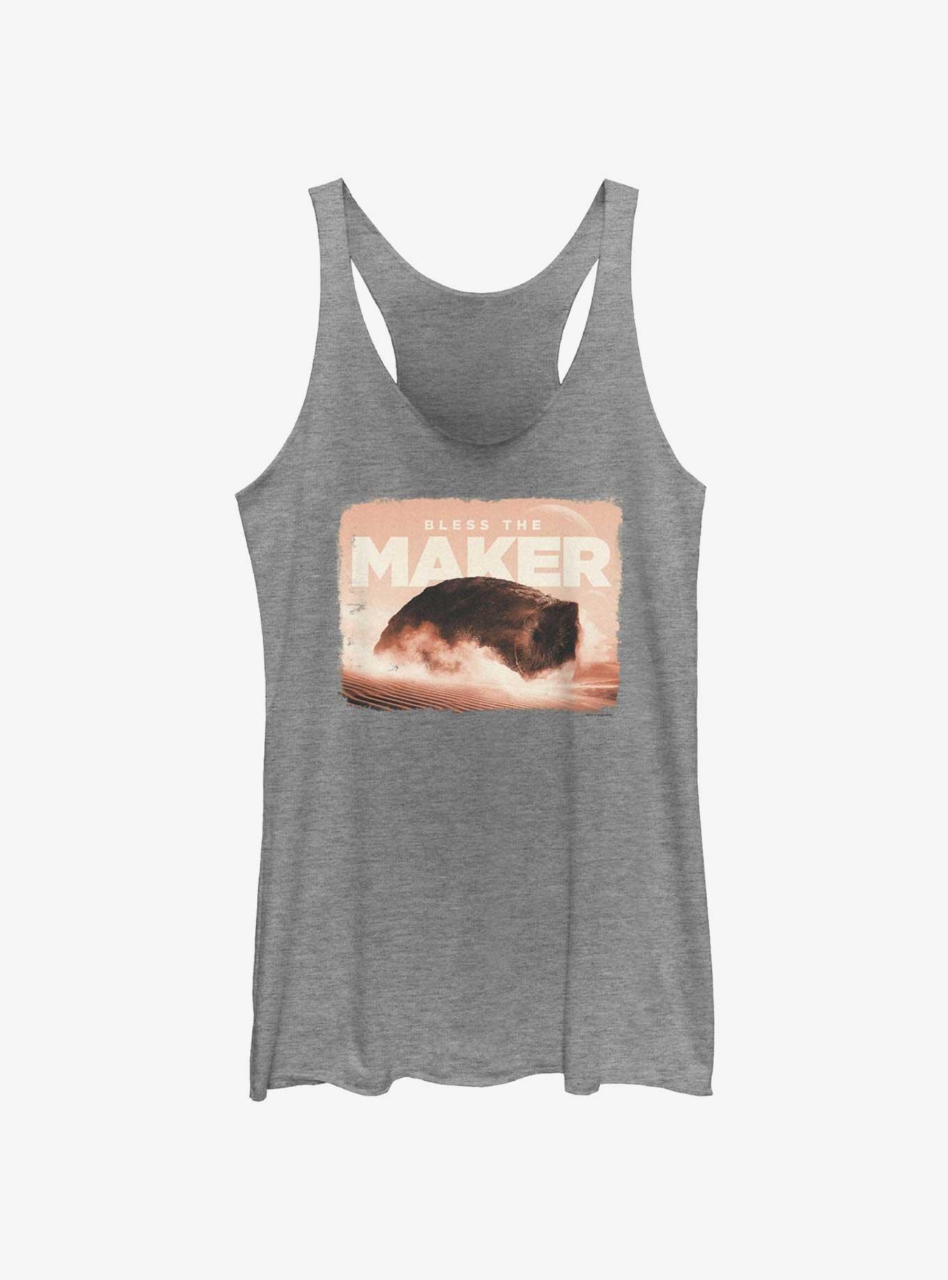 Dune: Part Two Bless The Maker Womens Tank Top, GRAY HTR, hi-res