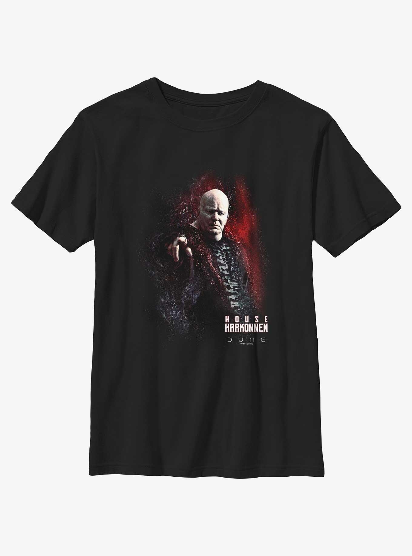 Dune: Part Two House Harkonnen Youth T-Shirt, BLACK, hi-res