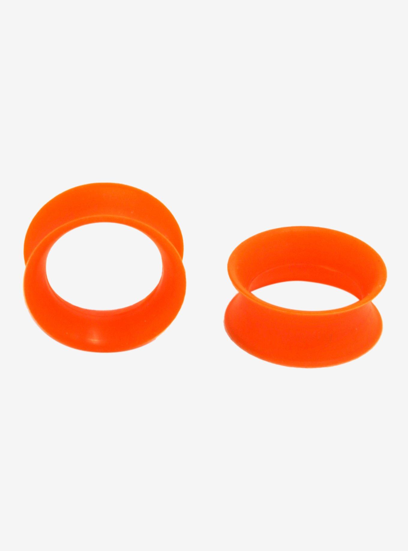 Kaos Softwear Orange Earskin Eyelet Plug 2 Pack, , hi-res