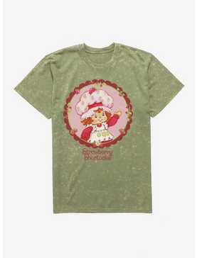 Strawberry Shortcake Circle Portrait Mineral Wash T-Shirt, , hi-res
