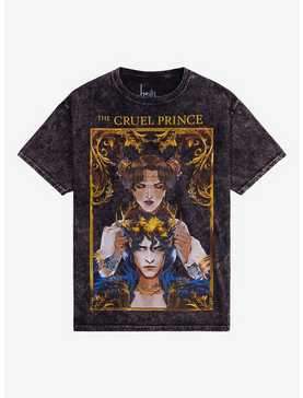 The Cruel Prince Cardan & Jude Mineral Wash Boyfriend Fit Girls T-Shirt, , hi-res