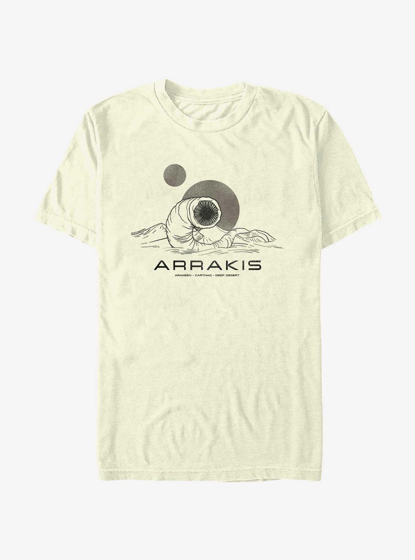 Dune: Part Two Arrakis Worm T-Shirt, NATURAL, hi-res