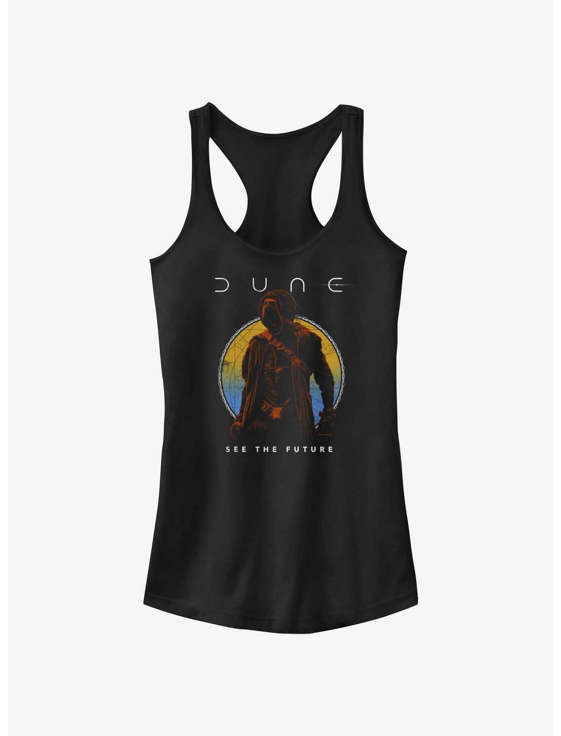 Dune: Part Two See The Future Girls Tank, BLACK, hi-res