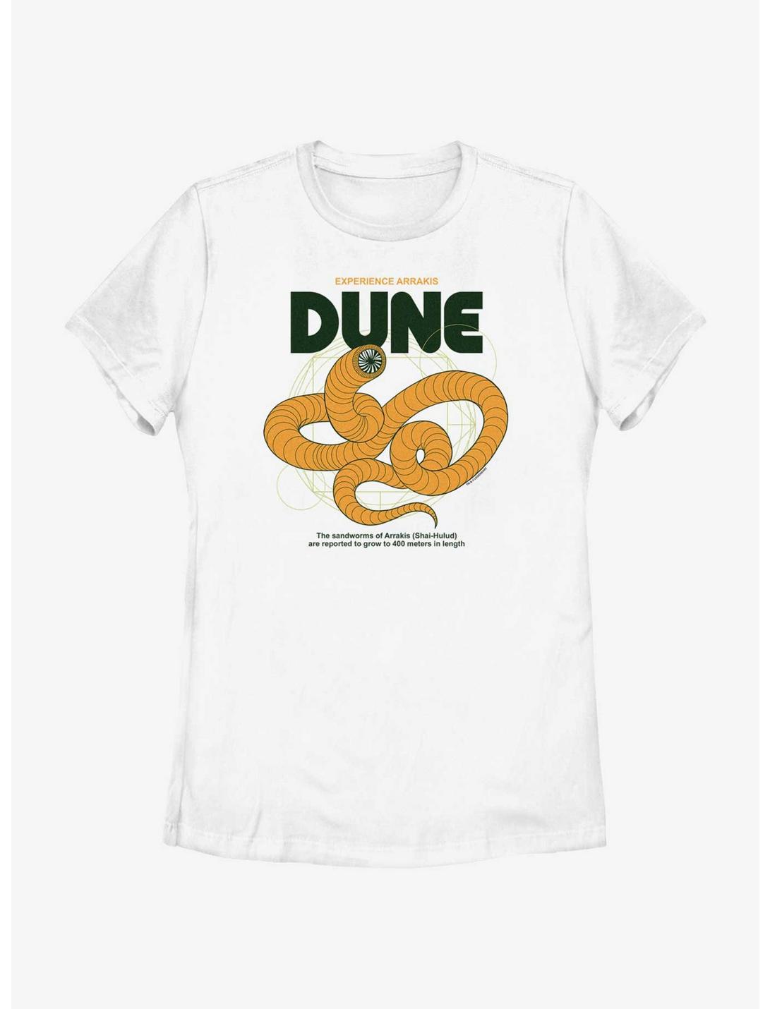 Dune: Part Two Shai Hulud Sandworm Womens T-Shirt, WHITE, hi-res