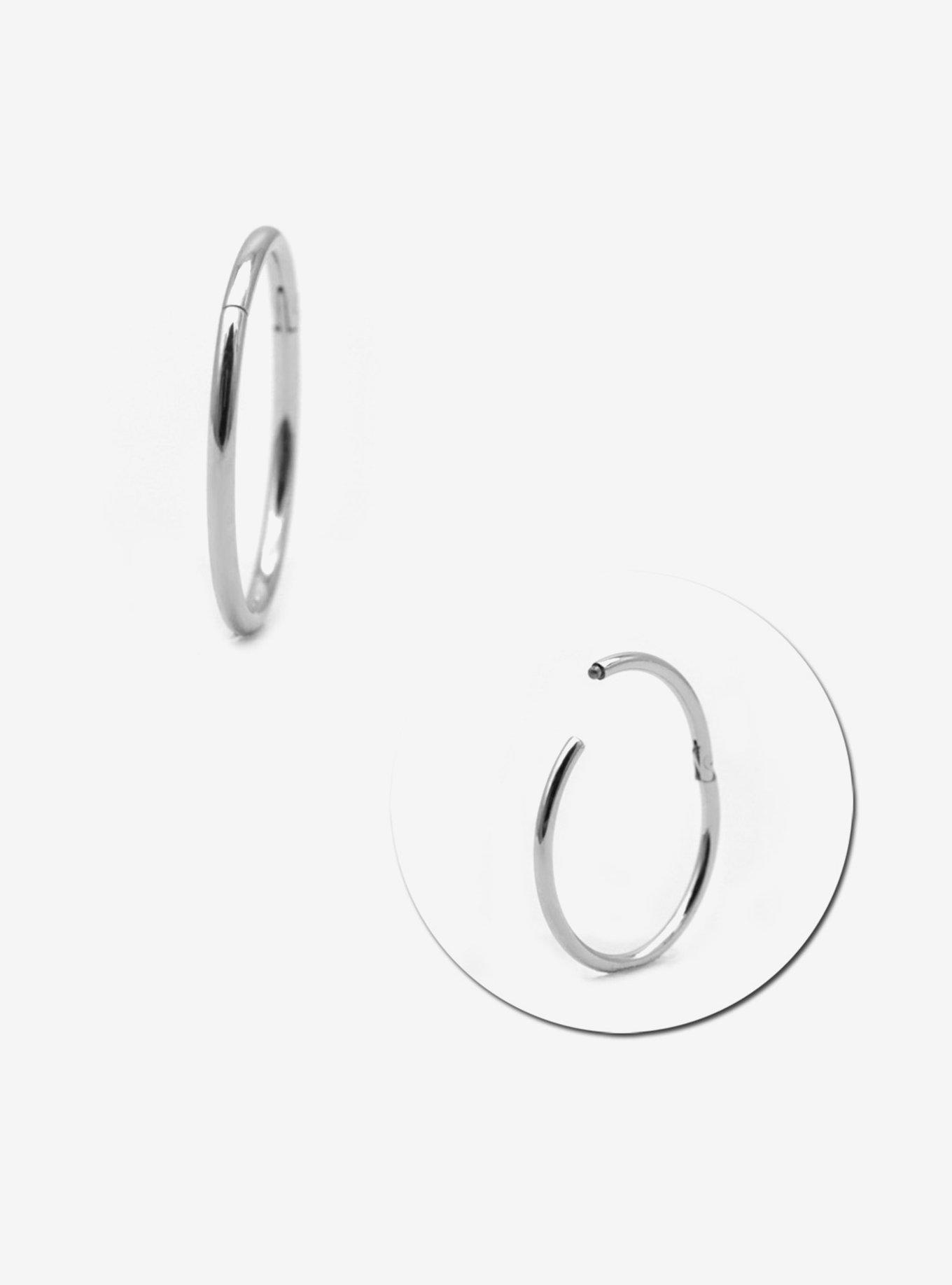 Titanium Seamless Nose Hoop, MULTI, hi-res