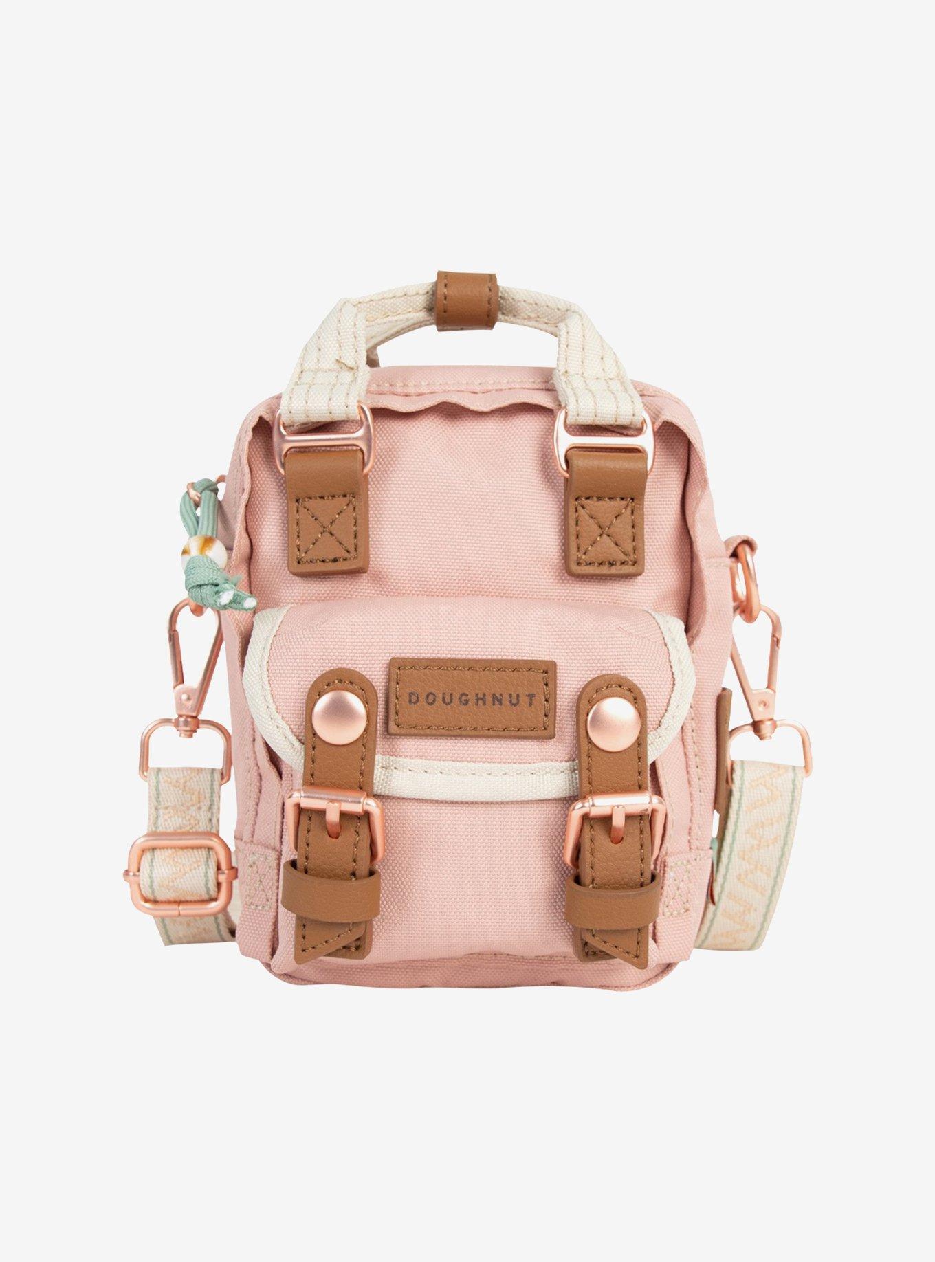 Doughnut Macaroon Tiny Dreamwalker Series Pink Crossbody Bag, , hi-res