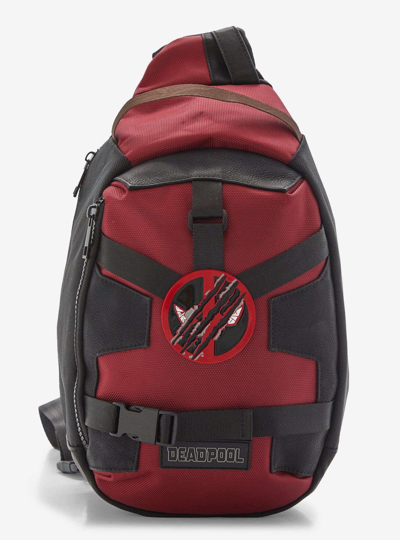 Marvel Deadpool Wolverine Deadpool Sling Bag Hot Topic