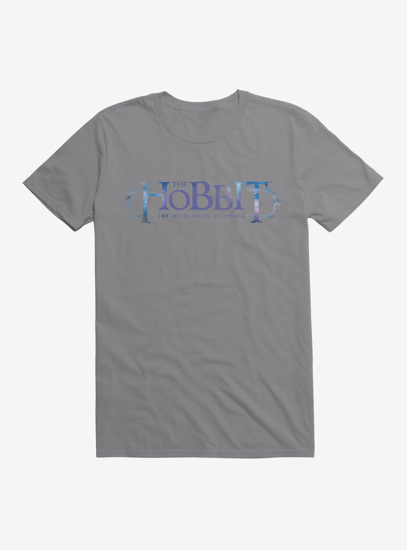 The Hobbit: The Desolation Of Smaug Title Logo T-Shirt, , hi-res