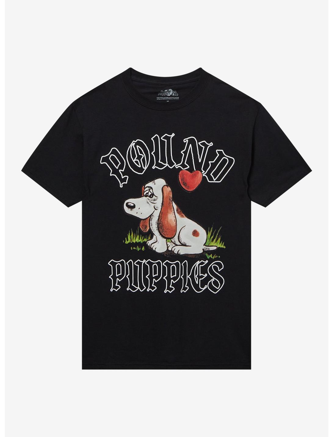 Pound Puppies Hound Dog Boyfriend Fit Girls T-Shirt, MULTI, hi-res