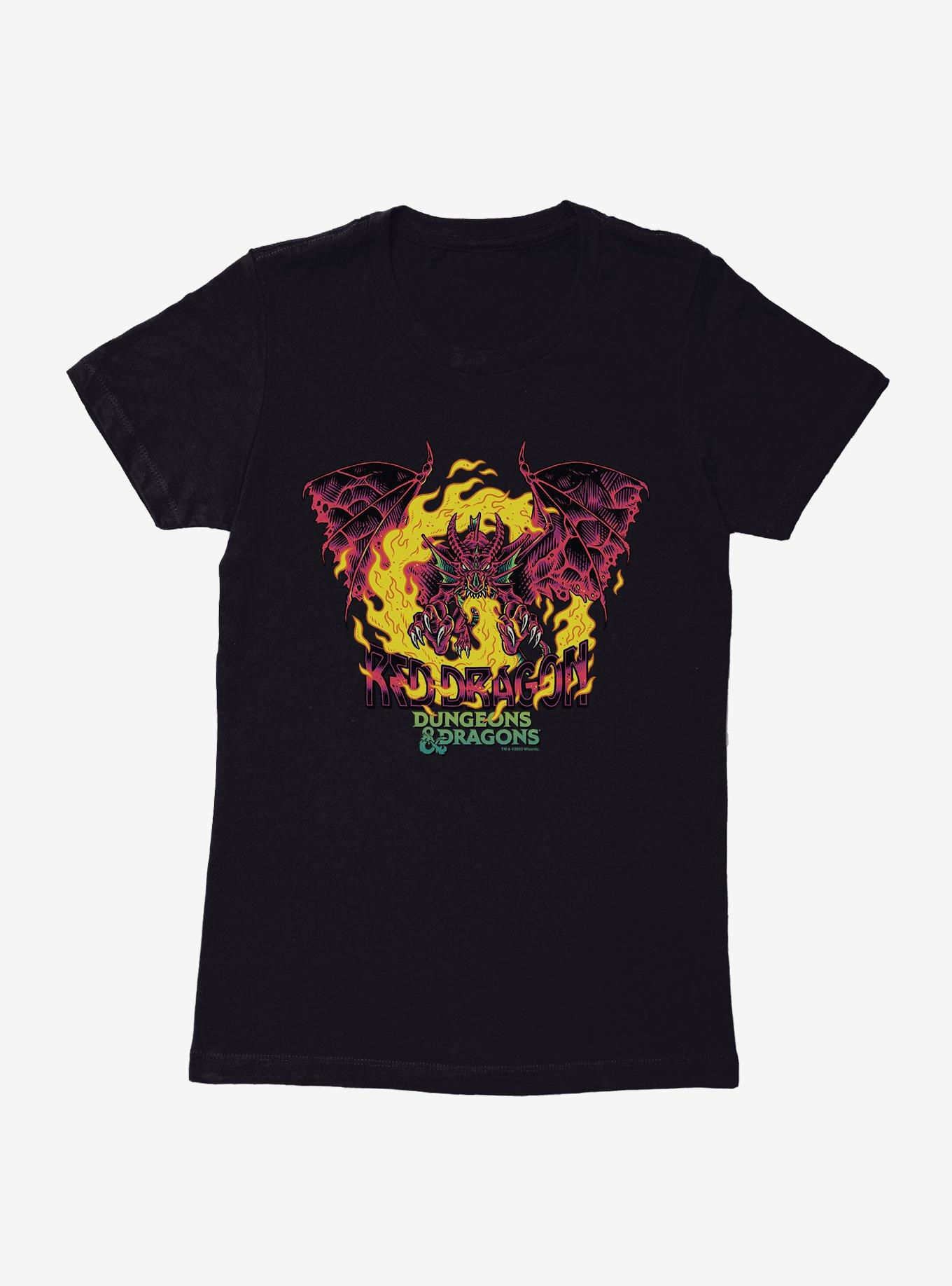 Dungeons And Dragons Red Dragon Womens T-Shirt, , hi-res