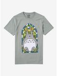 Studio Ghibli® My Neighbor Totoro Stained Glass Boyfriend Fit Girls T-Shirt, MULTI, hi-res