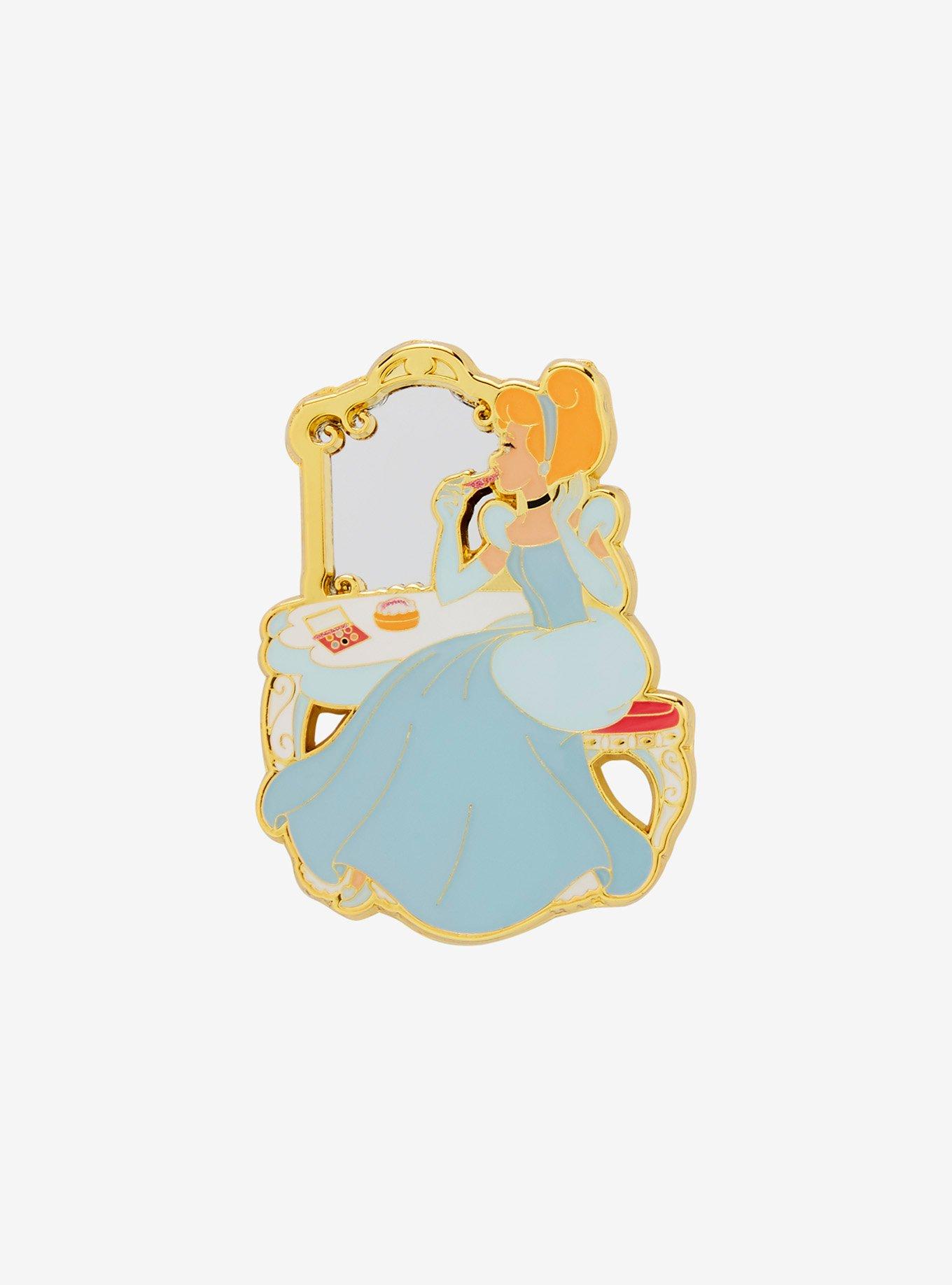 Disney Cinderella Vanity Mirror Enamel Pin — BoxLunch Exclusive, , hi-res