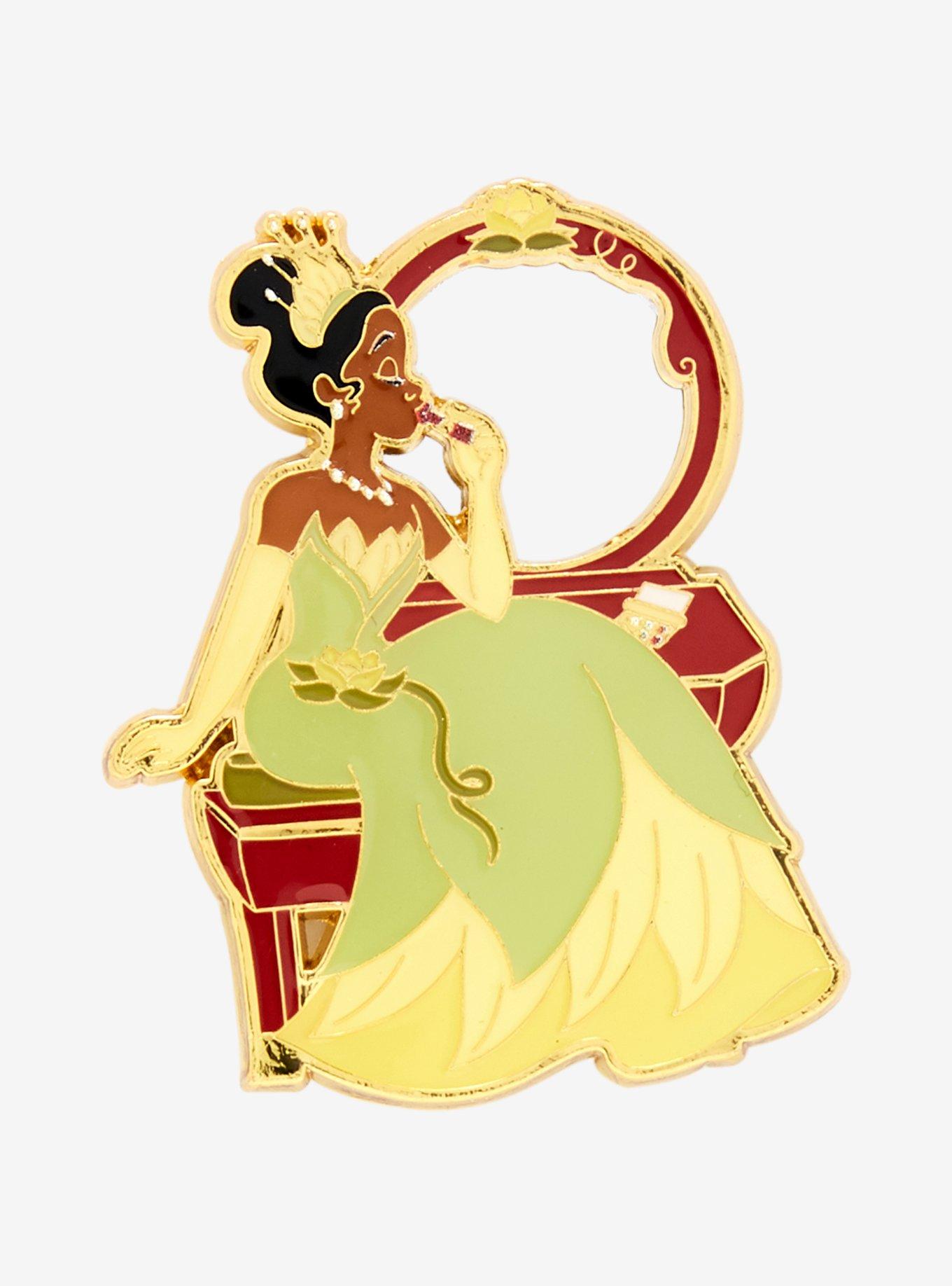 Loungefly Disney The Princess and the Frog Tiana Vanity Mirror Enamel Pin — BoxLunch Exclusive, , hi-res