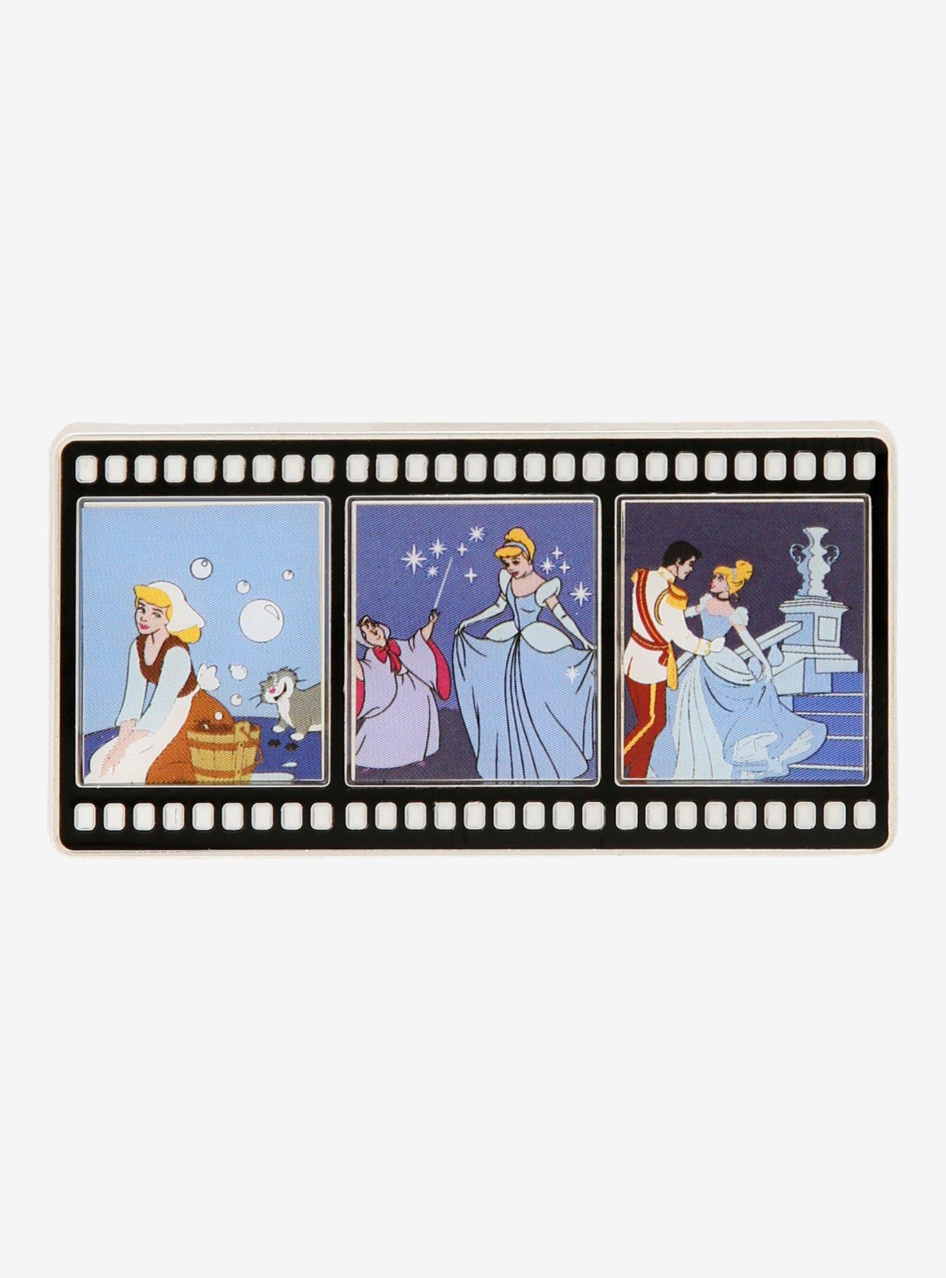 Loungefly Disney Cinderella Film Strip Scenes Enamel Pin - BoxLunch Exclusive, , hi-res