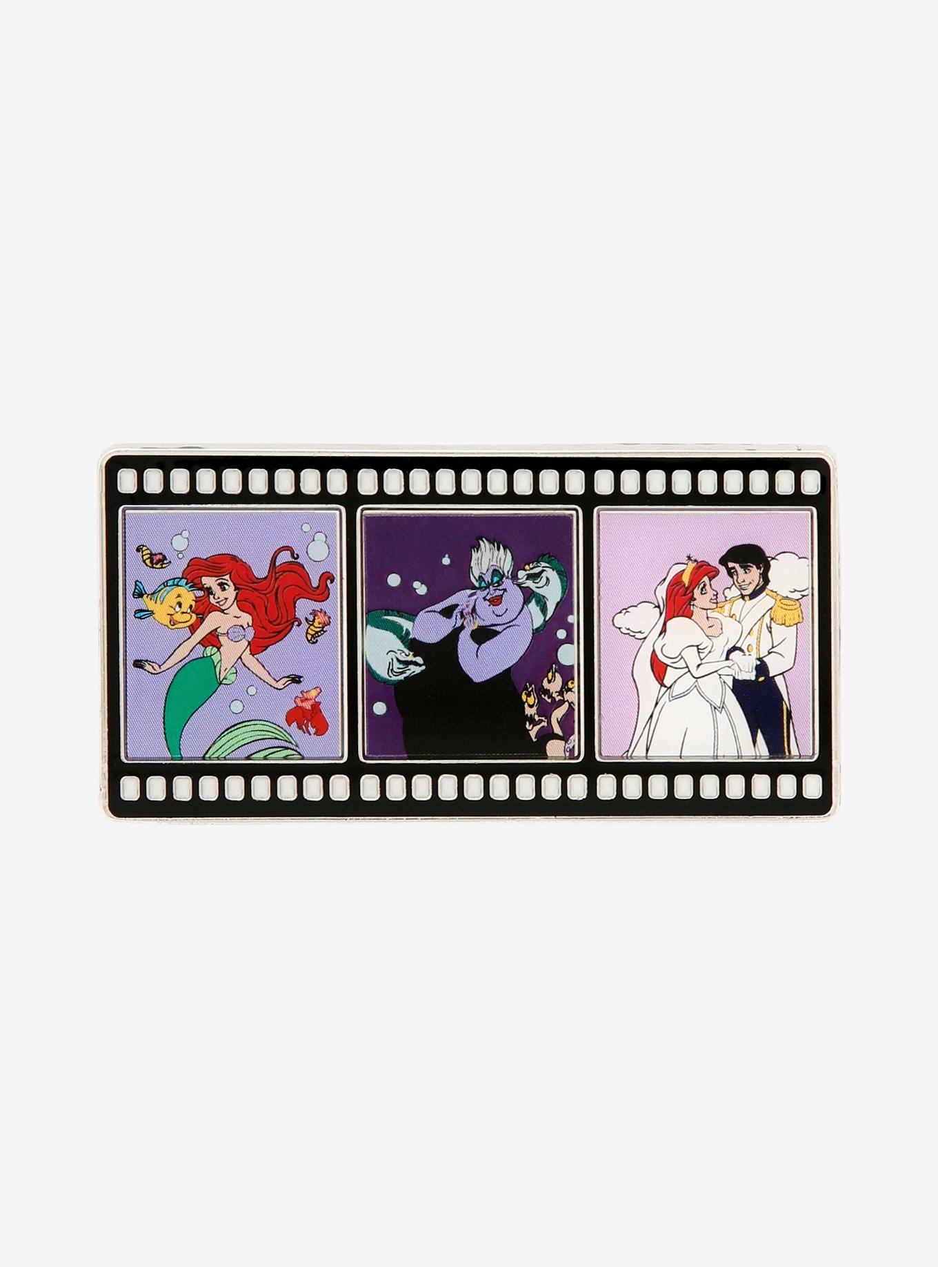 Loungefly Disney The Little Mermaid Film Strip Scenes Enamel Pin - BoxLunch Exclusive, , hi-res