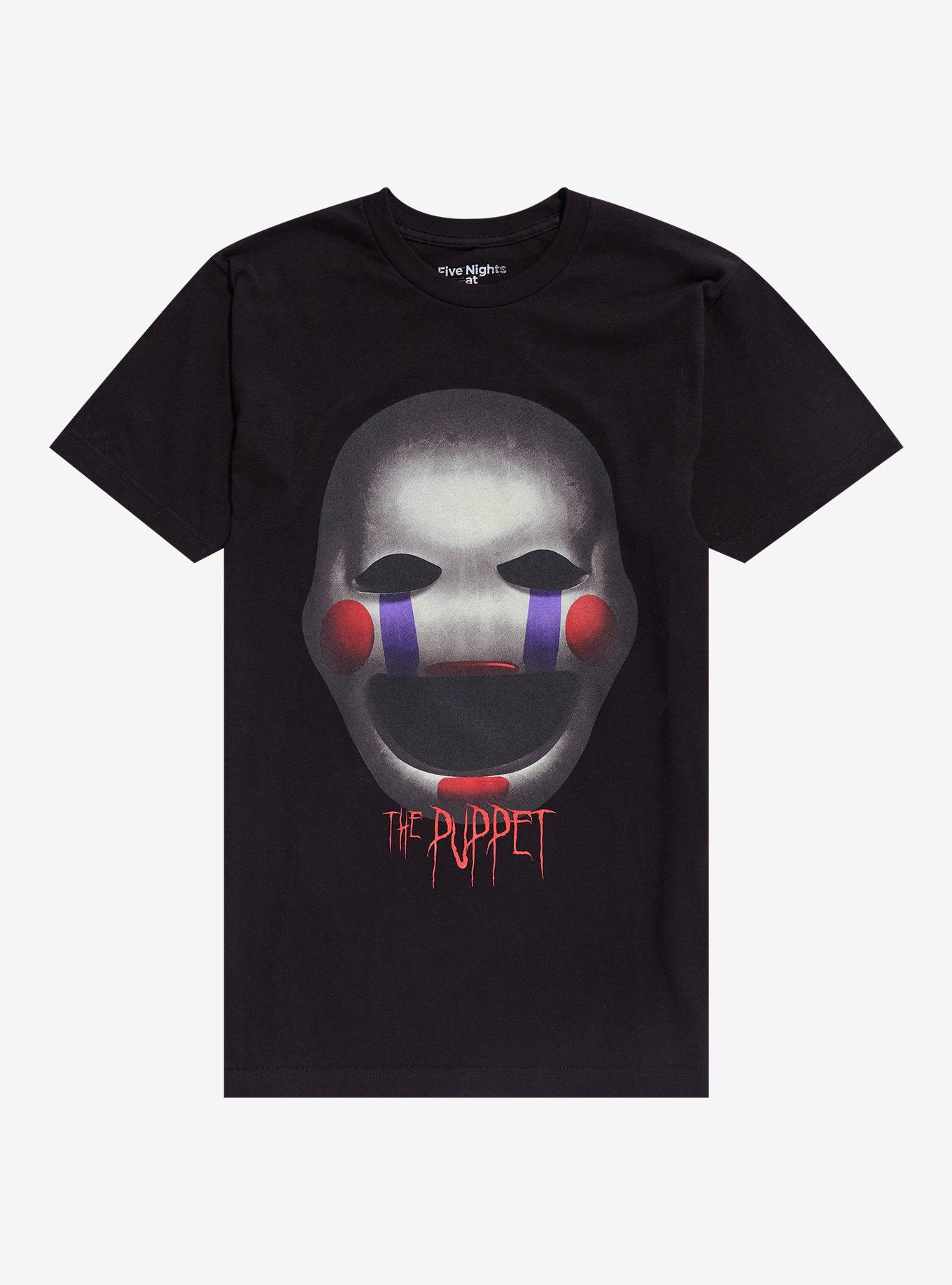 Five Nights At Freddy's The Puppet T-Shirt, BLACK, hi-res