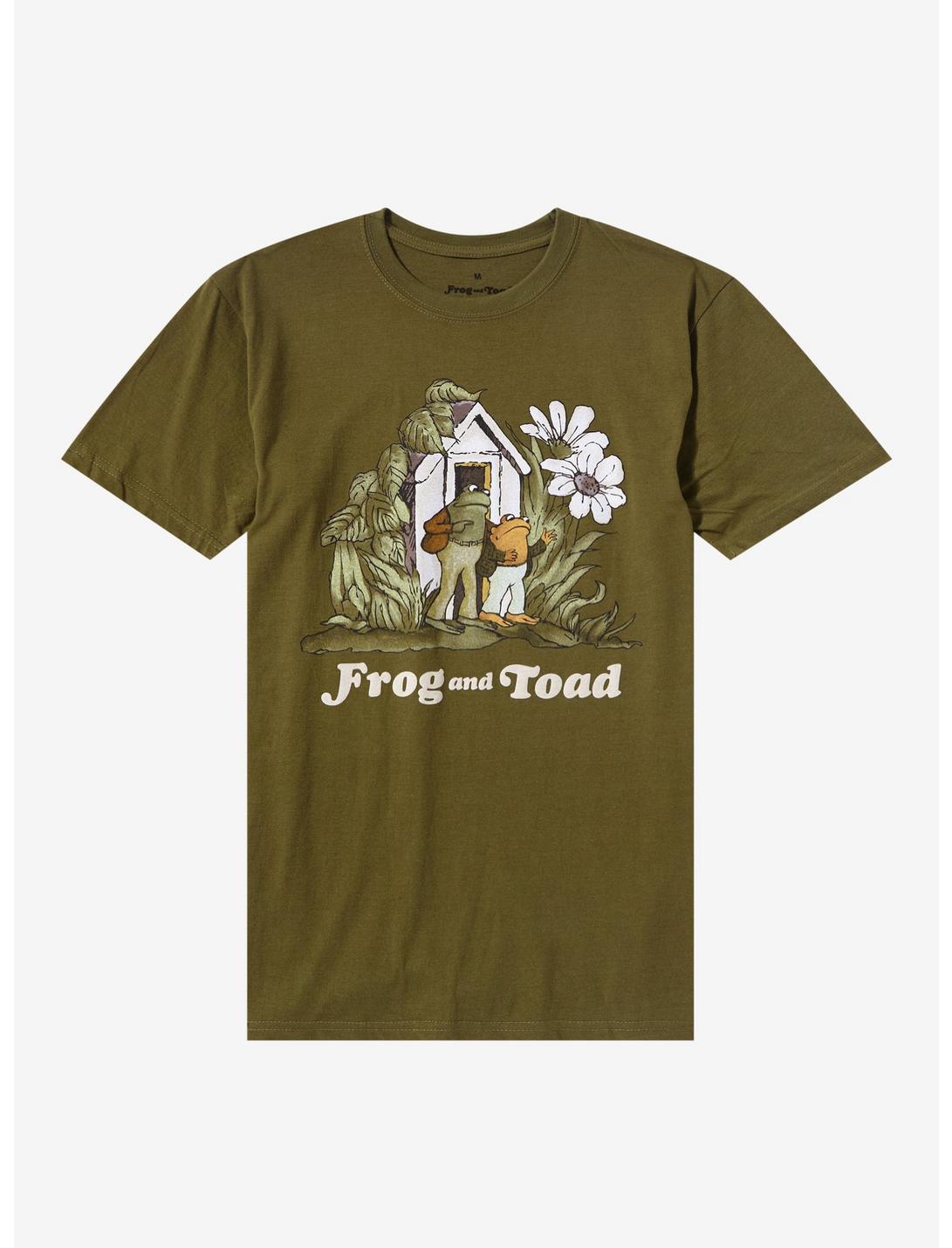 Frog And Toad Are Friends Cottage T-Shirt, OLIVE, hi-res