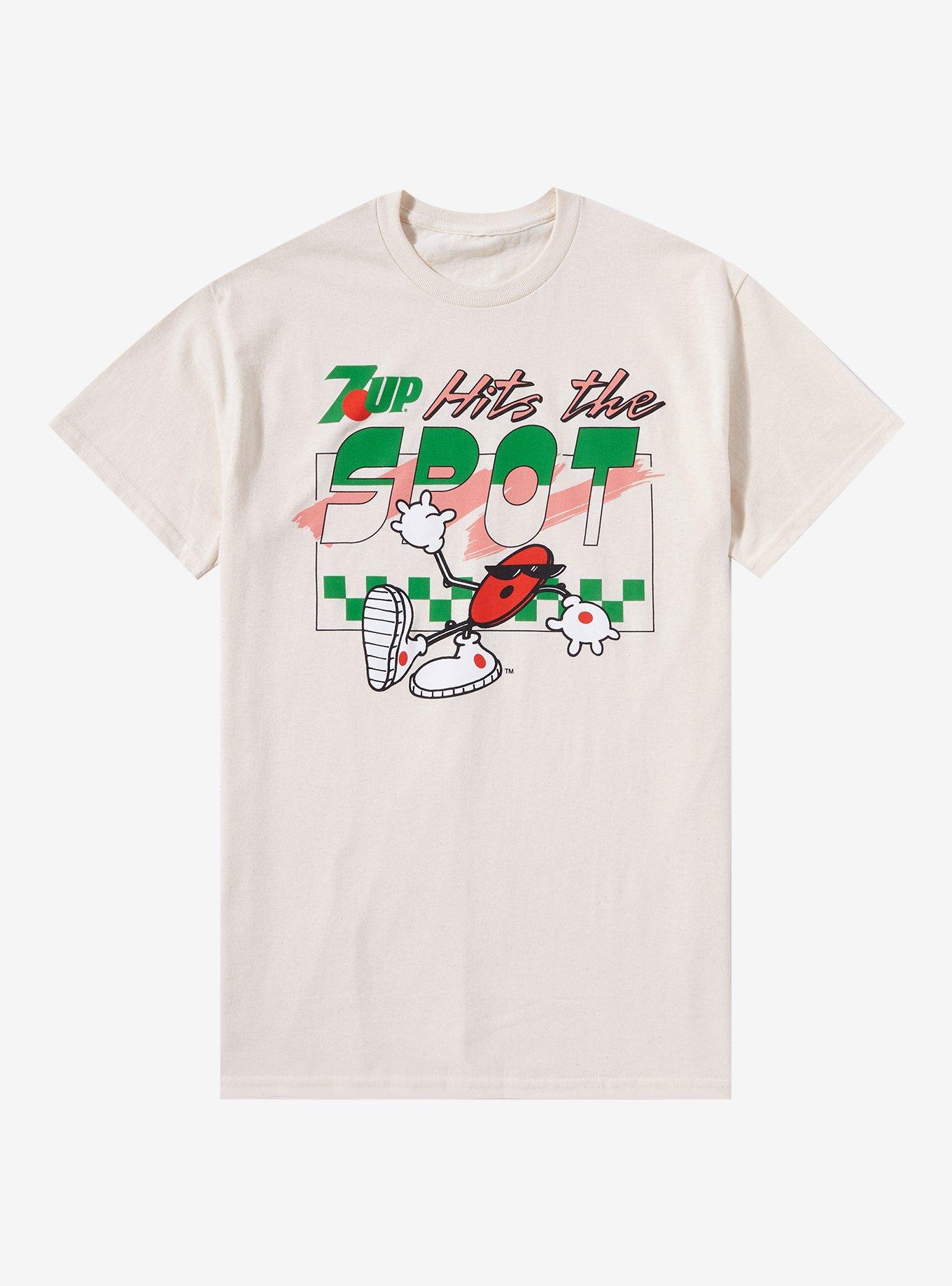 7Up Hits The Spot T-Shirt, BEIGE, hi-res