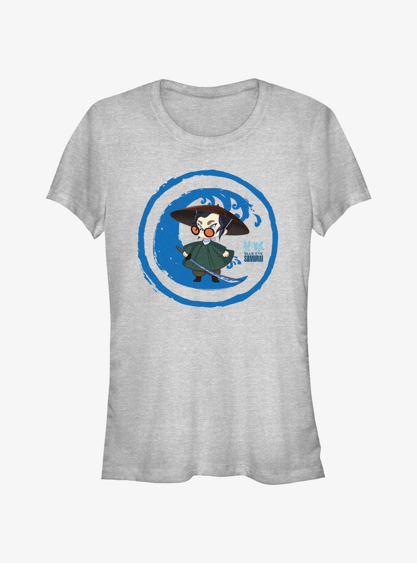 Blue Eye Samurai Mizu Chibi Wave Girls T-Shirt