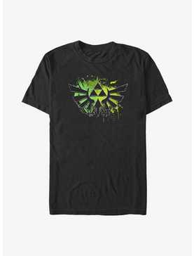 The Legend of Zelda Triforce Symbol Splat Big & Tall T-Shirt, , hi-res