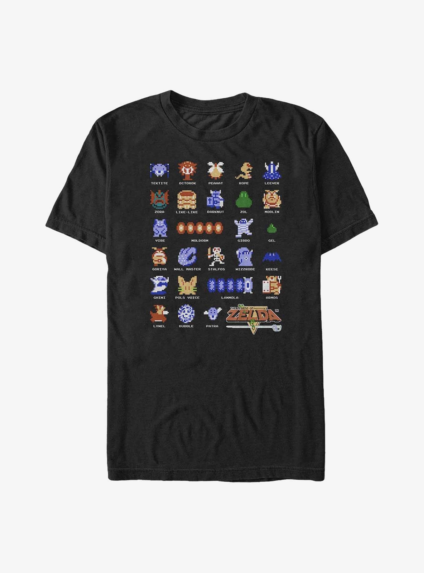 Nintendo Know Your Foe Big & Tall T-Shirt, BLACK, hi-res