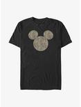 Disney Mickey Mouse Animal Print Ears Big & Tall T-Shirt, BLACK, hi-res