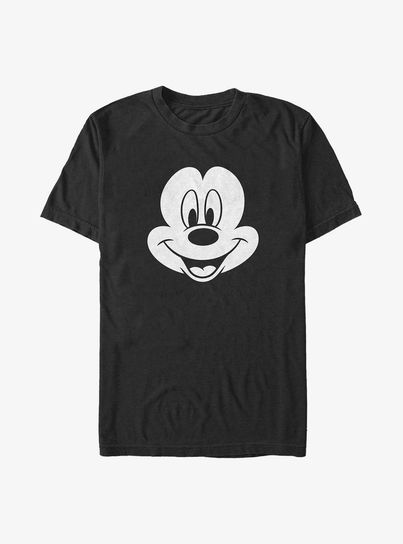 Disney Mickey Mouse Big Face Mickey Big & Tall T-Shirt, BLACK, hi-res