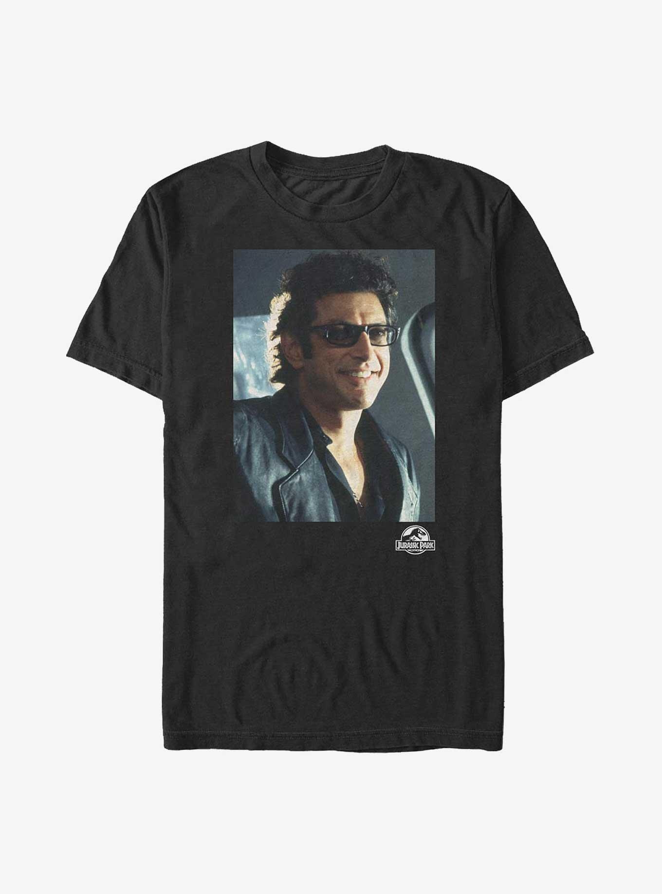 Jurassic Park Deceptive Smile Ian Malcolm Poster Big & Tall T-Shirt, , hi-res