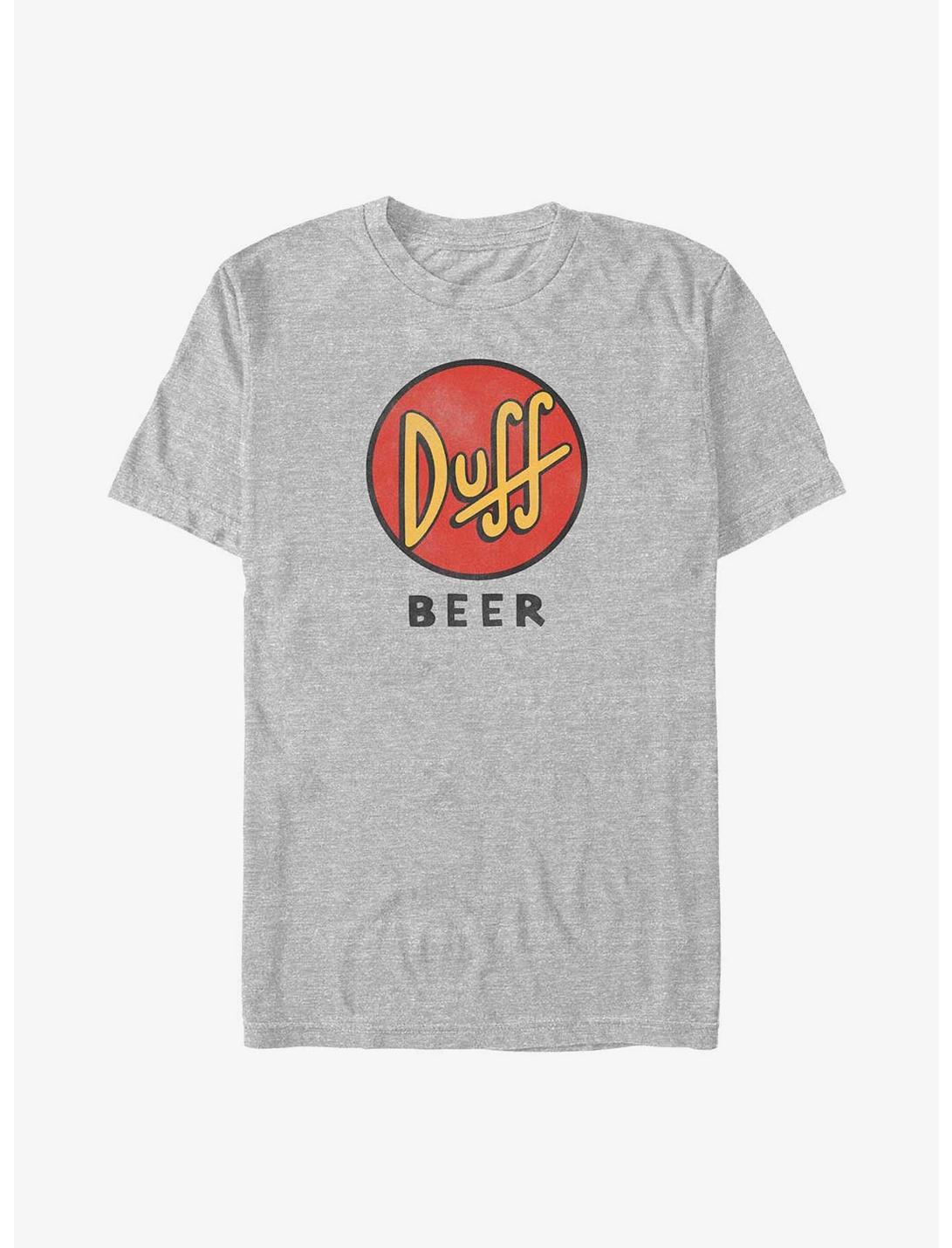 The Simpsons Vintage Duff Beer Big & Tall T-Shirt, ATH HTR, hi-res