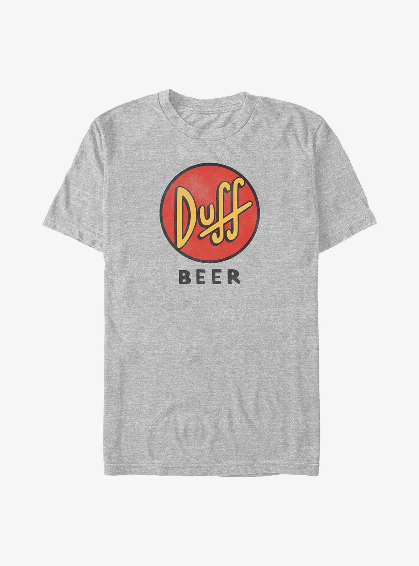 The Simpsons Vintage Duff Beer Big & Tall T-Shirt, ATH HTR, hi-res