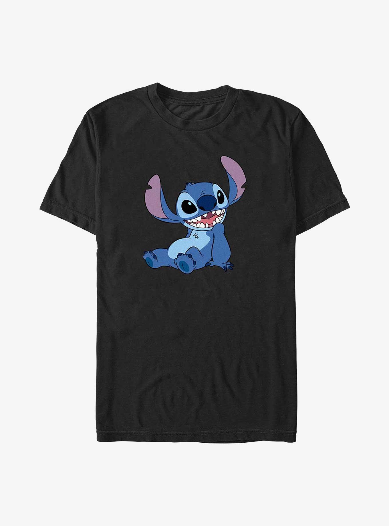 Disney Lilo & Stitch Silly Stitch Big & Tall T-Shirt, BLACK, hi-res