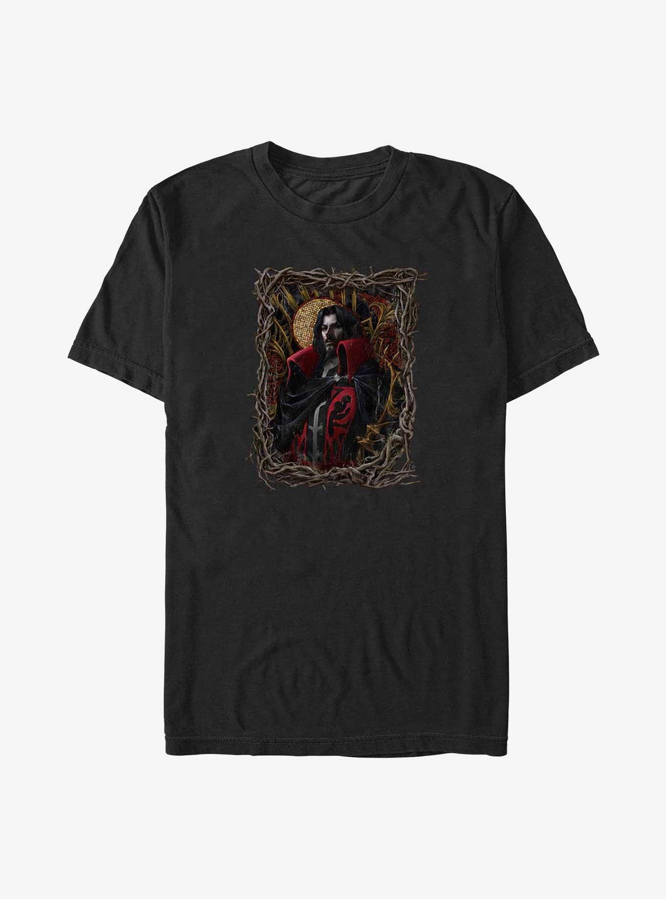 Castlevania Vlad Dracula Tepes Big & Tall T-Shirt, BLACK, hi-res