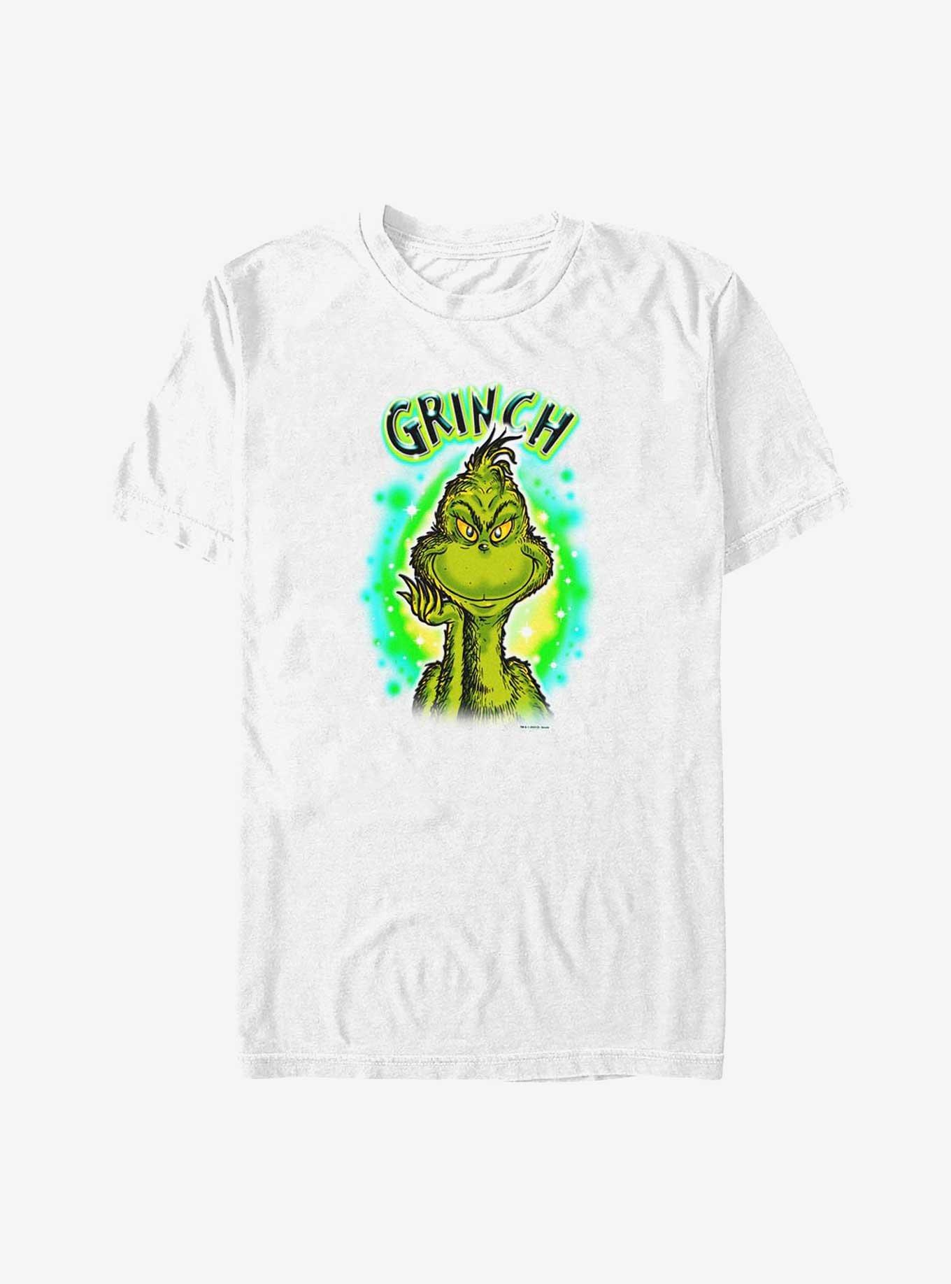 Dr. Seuss Brushy Grinch Big & Tall T-Shirt, , hi-res