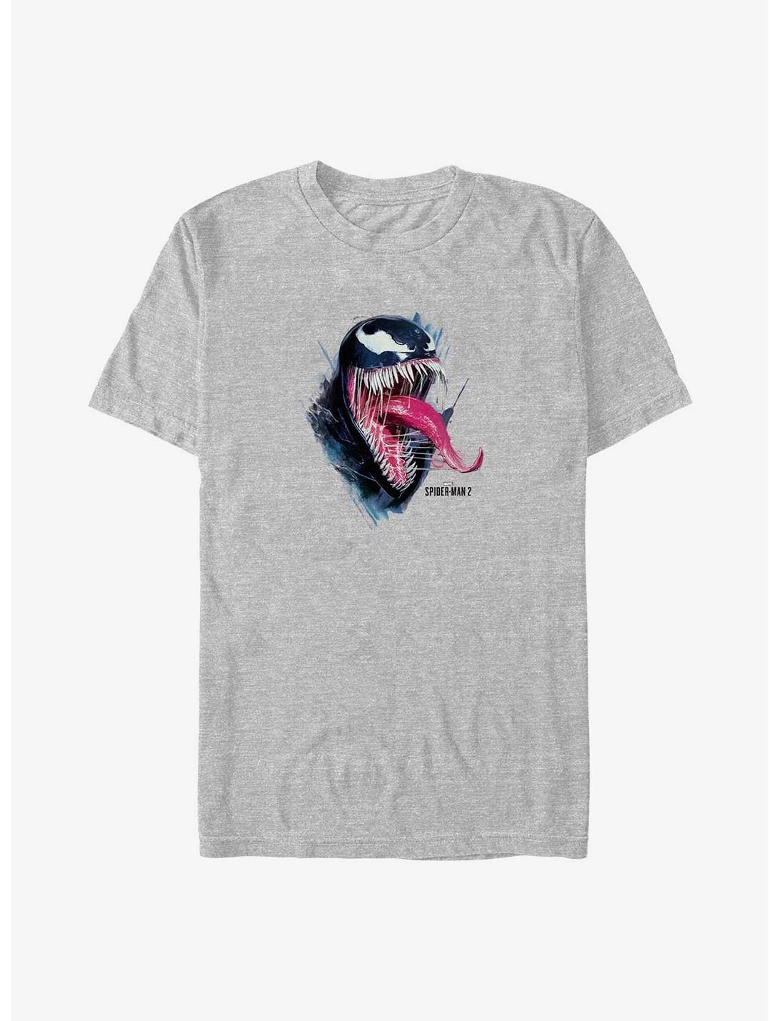 Marvel Venom Face Big & Tall T-Shirt, ATH HTR, hi-res