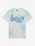 Bluey Logo Tie-Dye Boyfriend Fit Girls T-Shirt, MULTI, hi-res