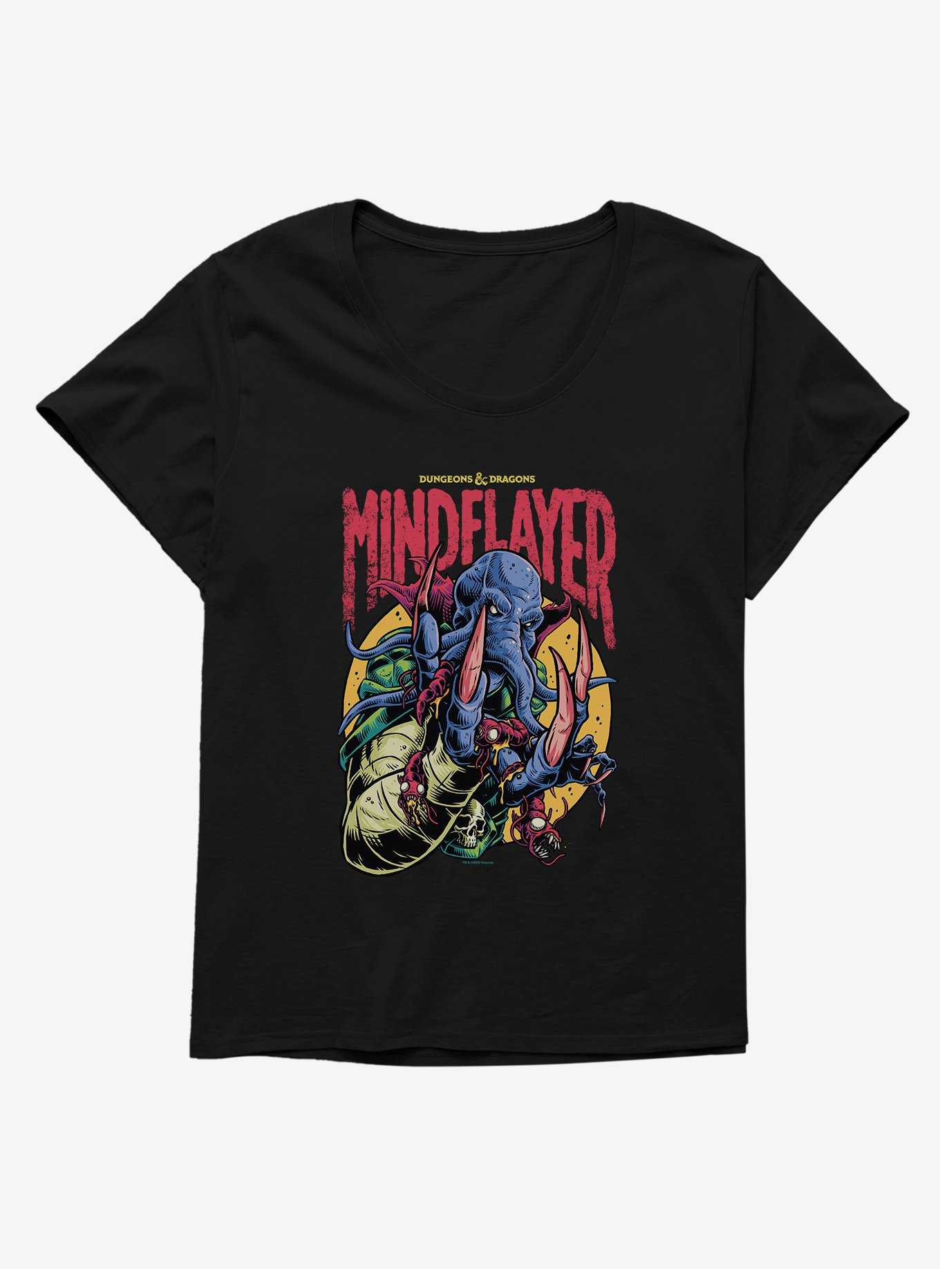 Dungeons And Dragons Mindflayer Womens T-Shirt Plus Size, , hi-res