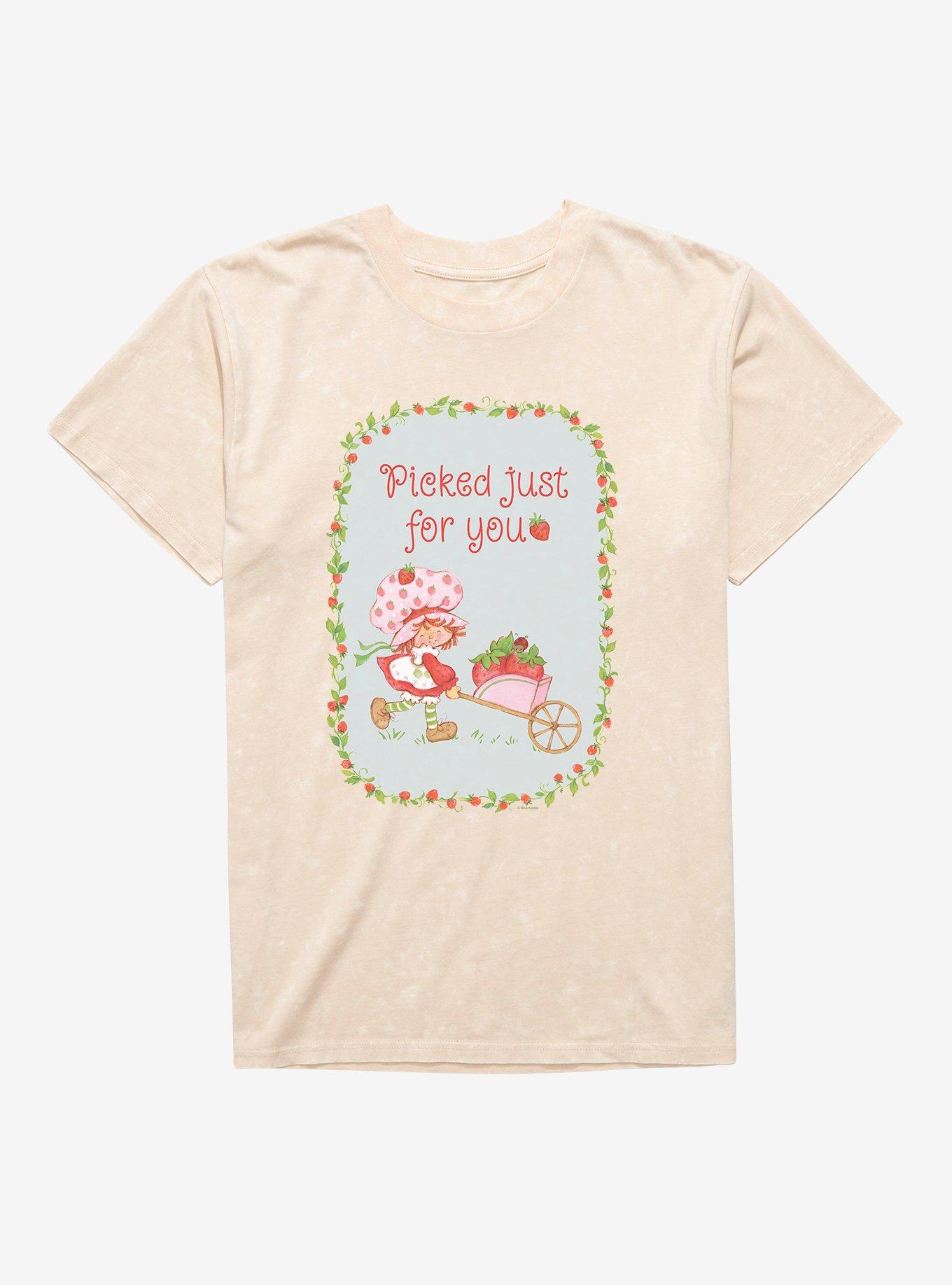 Strawberry Shortcake Picked Just For You Mineral Wash T-Shirt