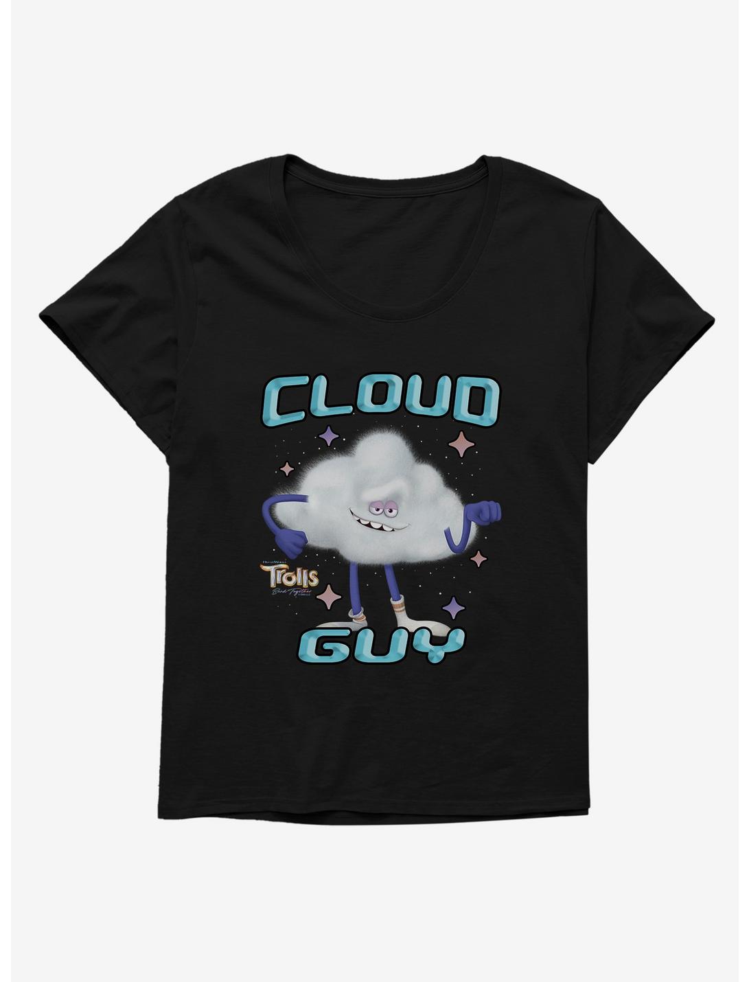 Trolls 3 Band Together Cloud Guy Girls T-Shirt Plus Size, BLACK, hi-res