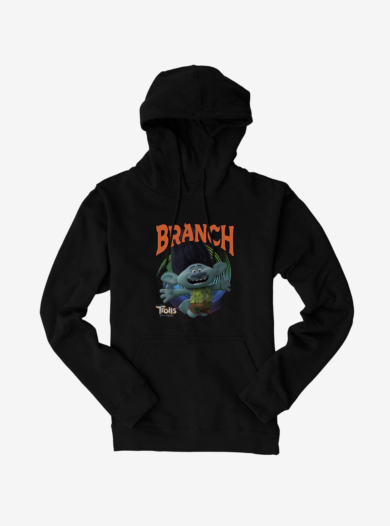 Trolls 3 Band Together Branch Hoodie, BLACK, hi-res