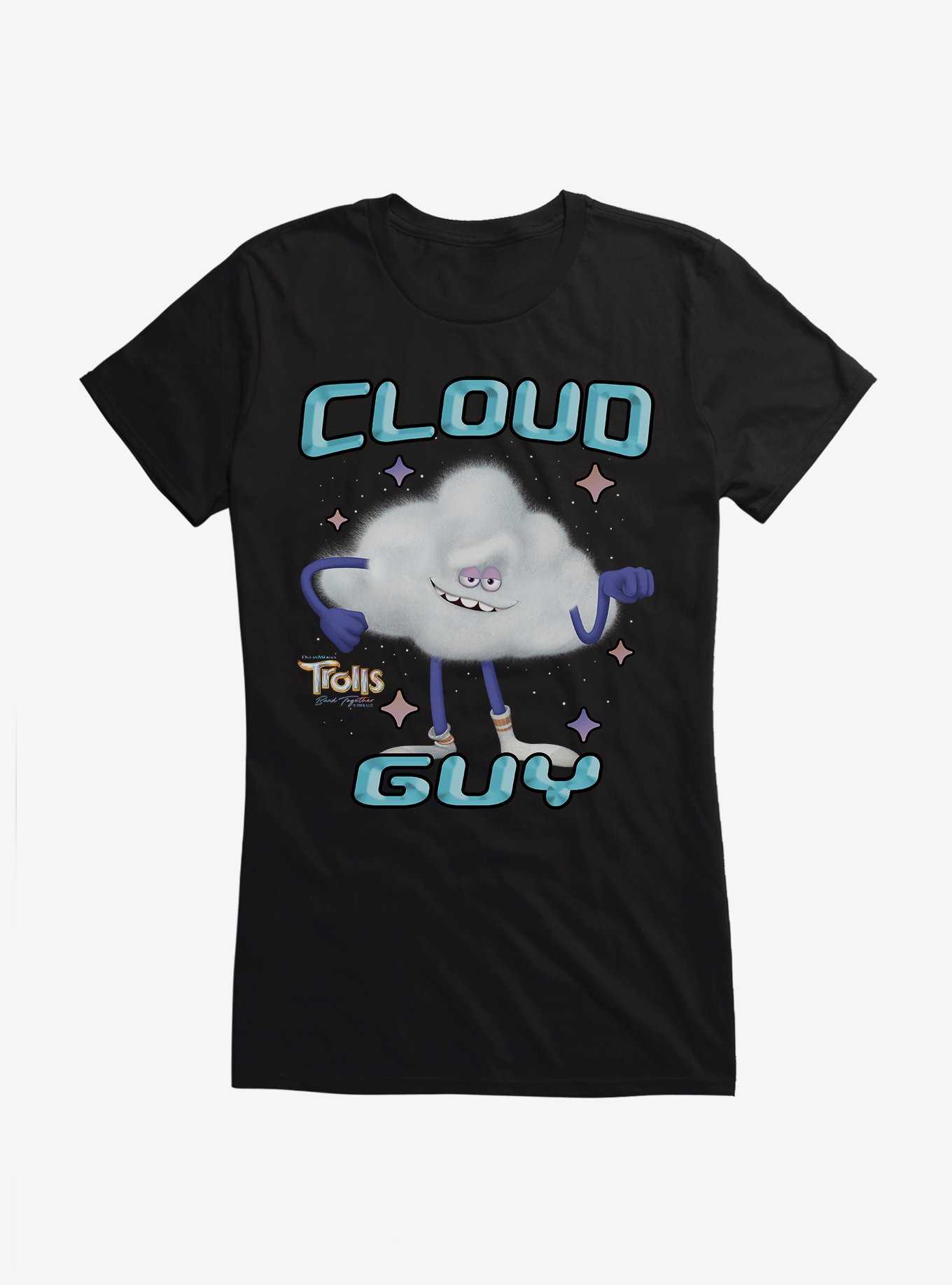 Trolls 3 Band Together Cloud Guy Girls T-Shirt, , hi-res