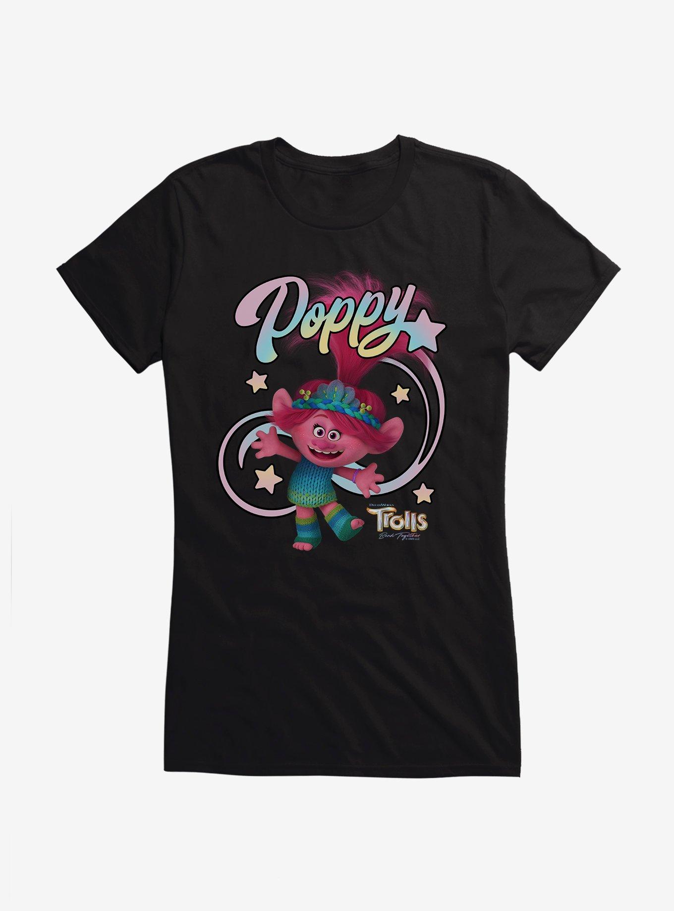 Trolls 3 Band Together Poppy Girls T-Shirt, , hi-res