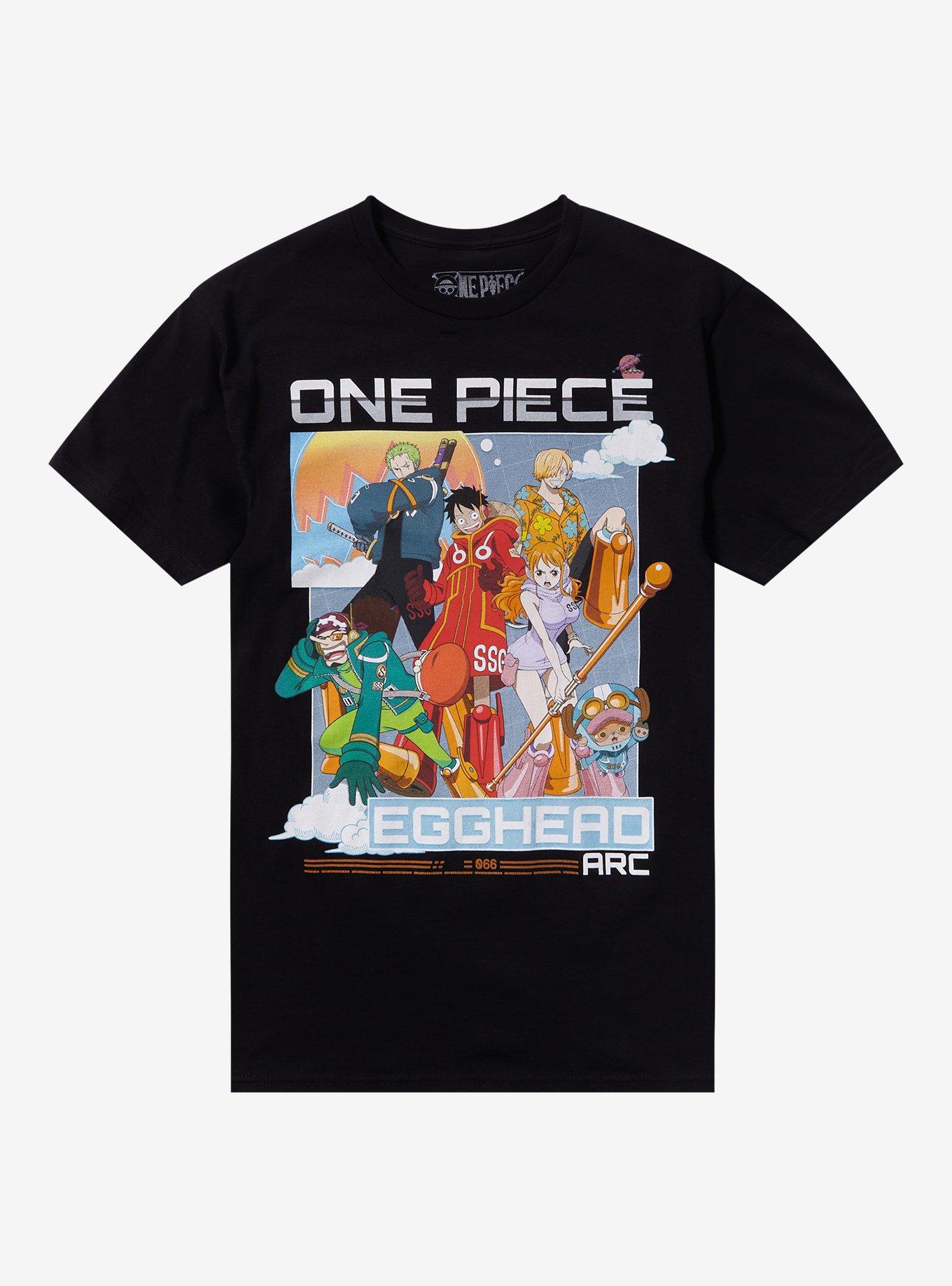One Piece Straw Hat Pirates Egghead Group T-Shirt | Hot Topic