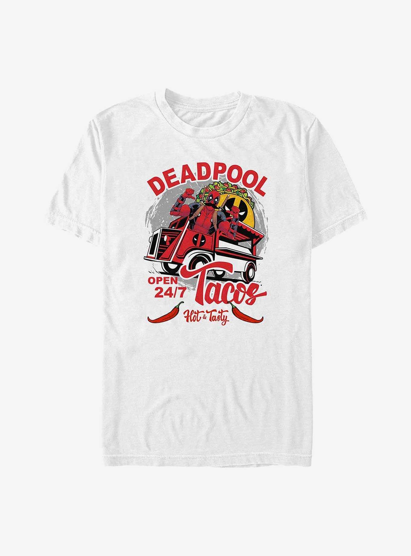 Marvel Deadpool 24/7 Tacos Big & Tall T-Shirt, , hi-res