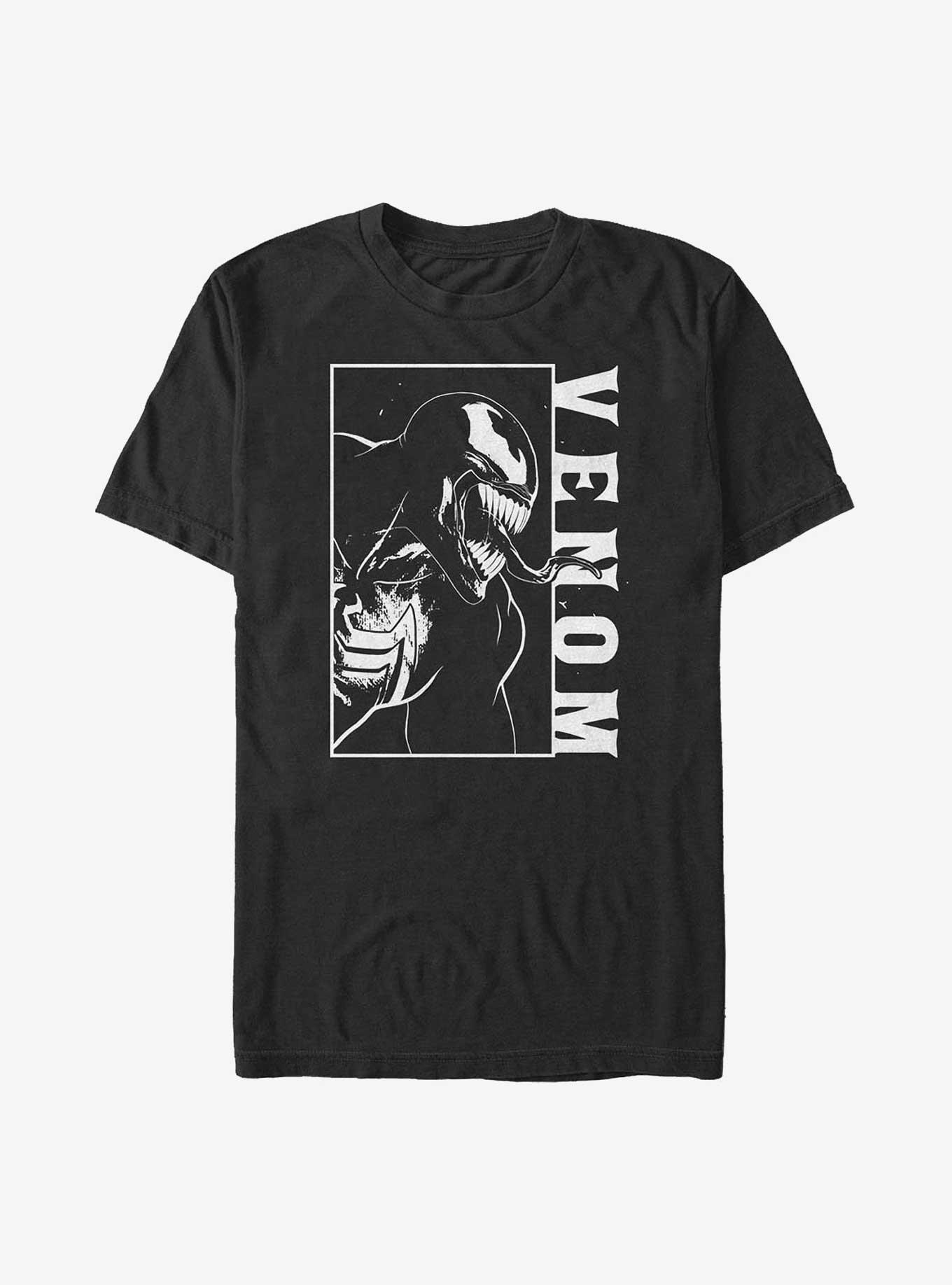 Marvel Venom Profile Big & Tall T-Shirt, BLACK, hi-res