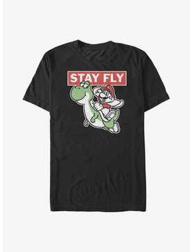 Nintendo Stay Fly Yoshi and Mario Big & Tall T-Shirt, , hi-res